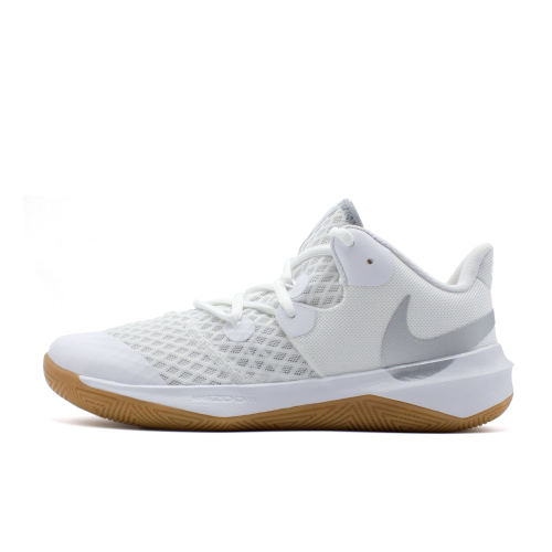 NIKE HYPERSPEED COURT WHITE/MTLC SILVER  | 