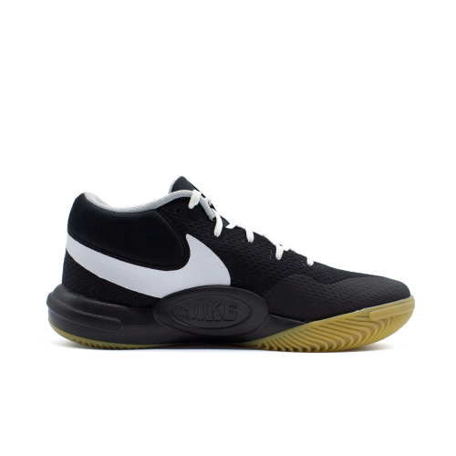 NIKE HYPERQUICK BLACK/WHITE-FLT SILVER  | 