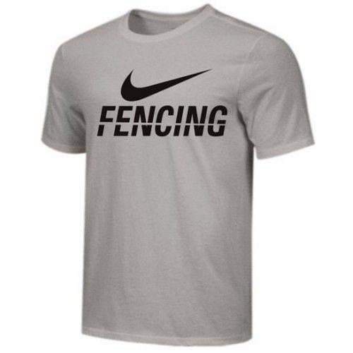NIKE FENCING TRAINING TEE GRAY FE01  | 