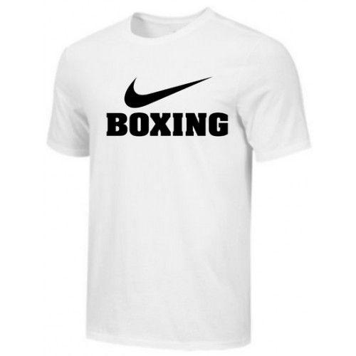 NIKE BOXING TRAINING TEE WHITE BX01  | 