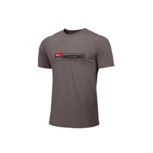 NIKE BOXING TRAINING TEE GRAY BX07  | 