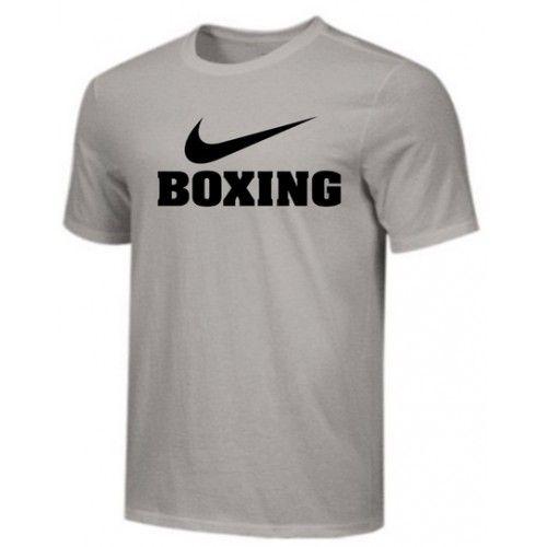NIKE BOXING TRAINING TEE GRAY BX01 Atletium Talla M