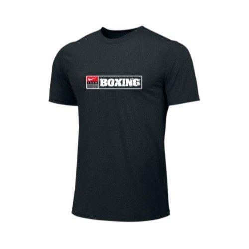 NIKE BOXING TRAINING TEE BLACK BX06  | 